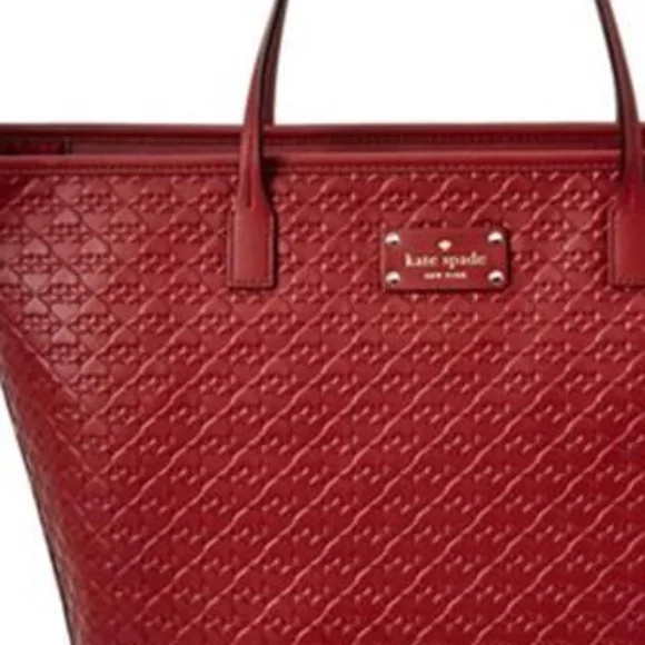 Kate Spade New York Monogram Leather Tote NWT - Picture 4 of 14